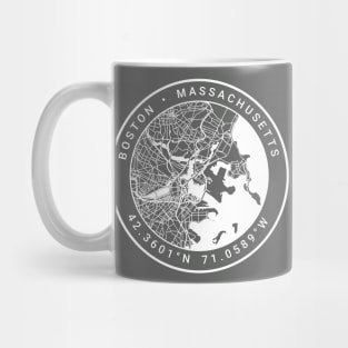 Boston Map Mug